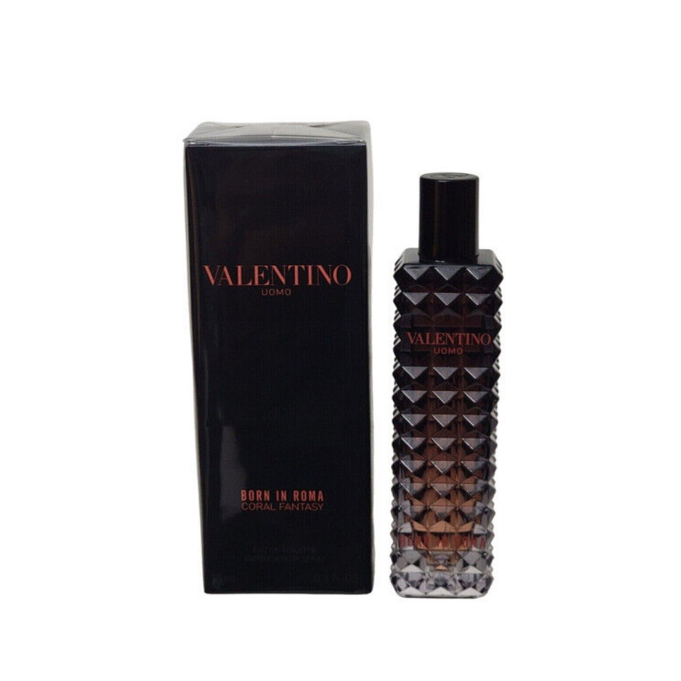 Valentino Uomo Born In Rome Coral Fantasy For Men Spray EDT 0.5 oz